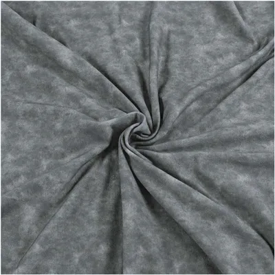 0,5m Sweat-Stoff marmoriert Meterware OEKO-TEX Sweatstoff Digital Sweat grau