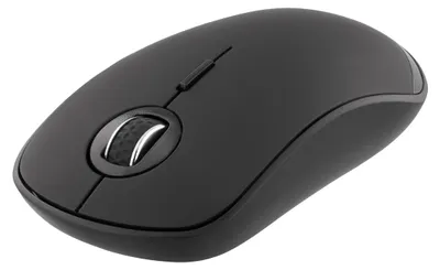 Productafbeelding van Deltaco Quiet Wireless Mouse, Bluetooth, 800-1600 DPI - zwart