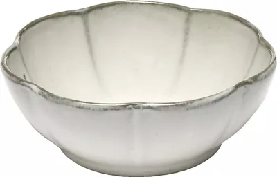 Immagine prodotto di SERAX Ciotola Inku a coste L Inku White, capacità: 0,3 litri, ø: 130 mm