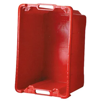 Produktbild von Mehrzweck Lager-& Transportkiste für Lebensmittel geeignet, geschlossen HxBxT 31x56x35cm in Rot