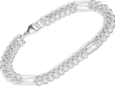 Produktbild von Armband 925 Sterling Silber 20cm Designer Kette Damen designer Anker Armkette
