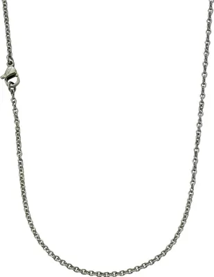 Produktbild von Zeeme Stainless Steel Halskette Edelstahl 50cm grau 389050029-45