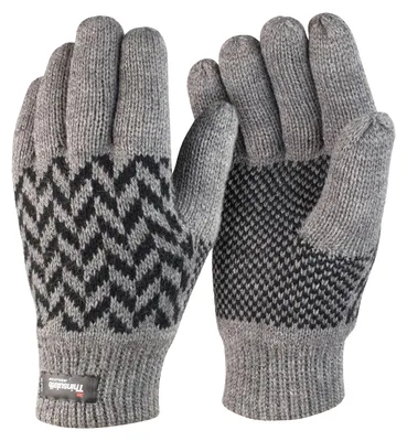 Immagine prodotto di Result Winter Essentials - Uomo/Donna Unisex Fantasia - Guanti, Thinsulate LT1002 (S-M) (Grigio)