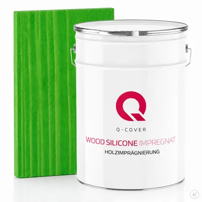 Produktbild von Holzimprägnierung | Minzgrün | 10 L |  | 2 In 1 | Holzschutz |  Farbimprägnierung |  Imprägniermittel Holzschutz |mittel Imprägnierung Abperleffekt