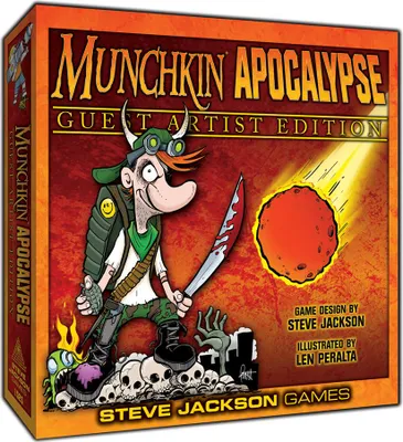 Zdjęcie produktu dla Munchkin Apocalypse Guest Artist Edition, Gra karciana, Odgrywanie ról, 10 lat(a), 60 min