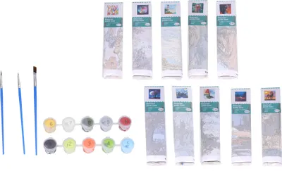 Obrázek produktu pro Kreativní set malování podle čísel 30x30 cm MIX