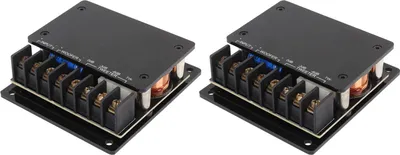 Produktbild von 2 Stück Lautsprecher-Frequenzteiler 120W überstromschutz Universelle 2-Wege-Audio-Frequenzweiche für Autos