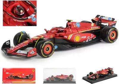 Immagine prodotto di BBURAGO MODELLO BOLID F1 Ferrari SF-24 GP Miami 2024 Carlos Sainz 1:43