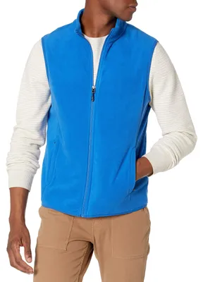 Produktbild von A. Essentials Herren Polarfleece-Weste mit durchgehendem Reißverschluss (erhältl