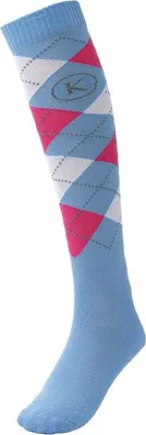 Produktbild von Kavalkade KavalSocks Gr. 43-46 grau-weiß-blau Farbe 33