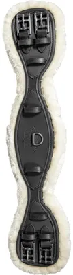 Image de Kentucky Horsewear Sangle anatomique en mouton noir 65 cm