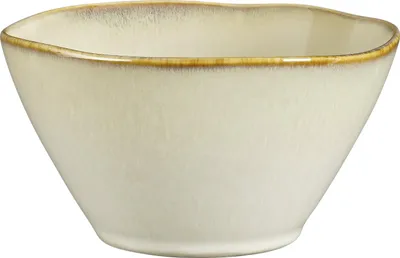 Produktbild von Mica Decorations Schale Racco stoneware 7,5 x 14 cm beige