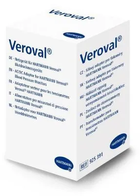 Produktbild von VEROVAL 925301 Blutdruck-Messgerät, automatisches Aufpumpen, 100 speicherbare Messungen