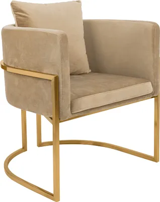 Zdjęcie produktu dla Fotel CHLOE VELVET khaki