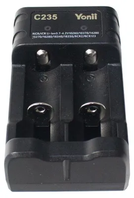 Produktbild von Ladegerät für CR2 und CR123A Akkus (Lithium-Ionen) - 2-fach
