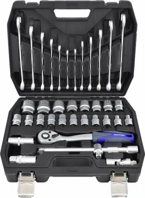 Productafbeelding van Adler sleutelset, 1/2" en 37-delig.