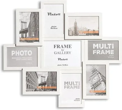 Productafbeelding van Famanu fotolijst collage - Modern design, ruimte voor 9 foto's