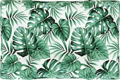 Produktbild von vidaXL Palettenkissen Grün 120x80x12 cm Stoff