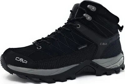 Image de CMP - Chaussures de sport pour hommes, chaussures de randonnée, bottes de randonnée, couleur noire, pour la randonnée