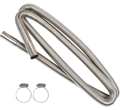 Image de Tuyau d'échappement flexible en acier inoxydable, Ø 24 mm, pour voiture