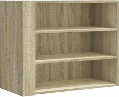 Obrázek produktu pro vidaXL Nástěnná police Sonoma dub 75x35x60 cm materiál na bázi dřeva