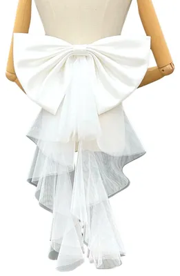 Produktbild von Großer Abnehmbarer Taillenschnürgürtel für Hochzeitsmode