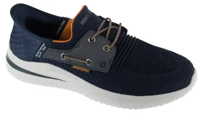Image de Skechers Slip-Ins : Delson 3.0 - Roth 210606-NVY, baskets, homme, bleu foncé