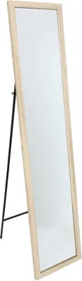 Obrázok produktu pre EFFE Stojanové zrkadlo s uhlom sklonu, 35x155 cm, béžové - Atmosphera