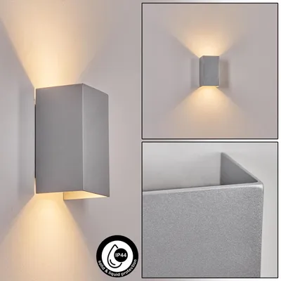 Produktbild von Salbertand Wandlampe aus Metall in Grau