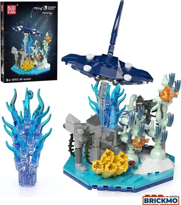 Produktbild von Mould King Manta Ray Korallenriff 10173