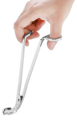 Kerzendocht-Trimmer aus Edelstahl, 1 Stück, Dochtschneider