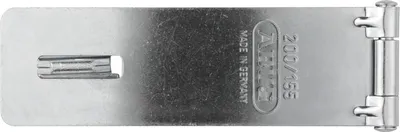 Produktbild von ABUS Überfalle 200/155 - Vorrichtung für Vorhängeschlösser - für einschlagende Türen - 35027 - ABUS-Sicherheitslevel 2 - Silberfarben