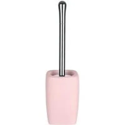 Produktbild von Pastellrosa Retro-Flachbürste für den Toilettenstuhl, 11,5 x 42 cm