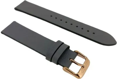 Produktbild von s.Oliver Damen > Uhrenarmband 18mm grau Leder > SO-3714-LQ