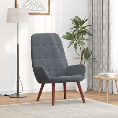 Produktbild von Maison Exclusive - Relaxsessel Dunkelgrau Samt