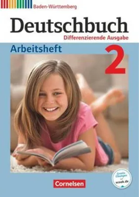 Immagine prodotto di Deutschbuch Band 2: 6. Schuljahr - Realschule Baden-Württemberg - Arbeitsheft mit Lösungen