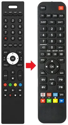 Produktbild von Fernbedienung passend für TECHNISAT TECHNIBOX-S1+