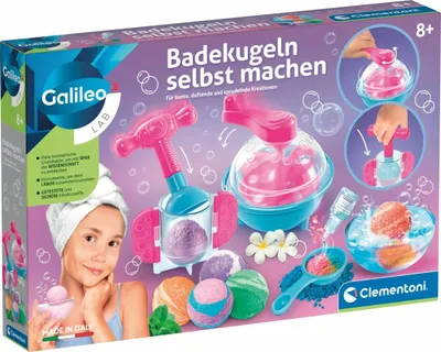 Zdjęcie produktu dla Clementoni Galileo stwórz własne kule do kąpieli