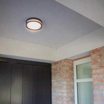 Produktbild von Lutec LED Außenwandleuchte Rola anthrazit IP54
