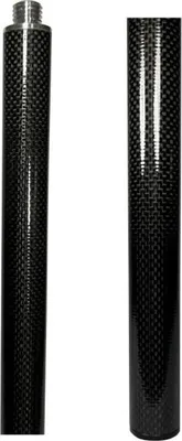 Produktbild von Carbon-Verlängerungsstange für Vermessungsstangen  50cm  mit 5/8" Innen- und Außengewinde  leicht & stabil, Prismenstang, GPS Stäb