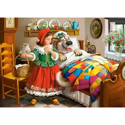 Obrázok produktu pre CASTORLAND Puzzle 120el. Červená čiapočka