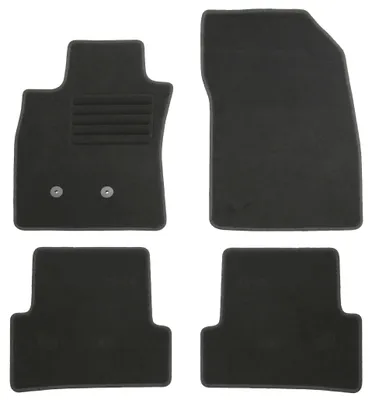 Fußmatten-Set für Renault Clio 3, (3+5-türer), 10/2005-10/2012, 4-teilig