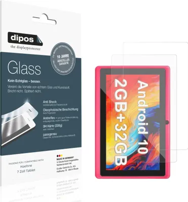 Zdjęcie produktu dla 2x dipos GlassAR Haehne 7 Zoll Tablet