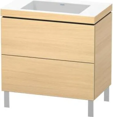 Produktbild von Duravit Duravit Waschtischunterbau L-CUBE WT Vero Air 698x800x480 o HL medi eiche