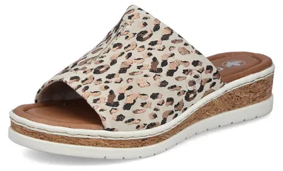 Produktbild von Rieker Pantolette beige-kombiniert in Gr. 43