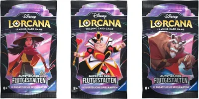 Obrázok produktu pre Ravensburger Disney Lorcana Trading Card Game: Rise of the Flood Creatures - Booster (nemčina) Ostatné