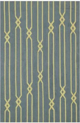 Produktbild von Kelim D no. 841 petrol/grey (140x200 cm)