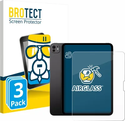 Produktbild von 3x BROTECT Schutzglas für Apple iPad Pro 13" 2024 (Display+Kamera) Schutzfolie Panzer Folie Glas Display Schutz klar