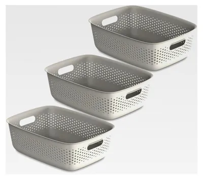 Produktbild von Aufbewahrungskörbe für Regale, Aufbewahrungsboxen, Organizer für Büro, Küche, Schrank und Regale