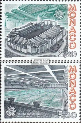 Produktbild von Briefmarken Monaco 1987 Mi 1794-1795 (kompl.Ausg.) postfrisch Architektur